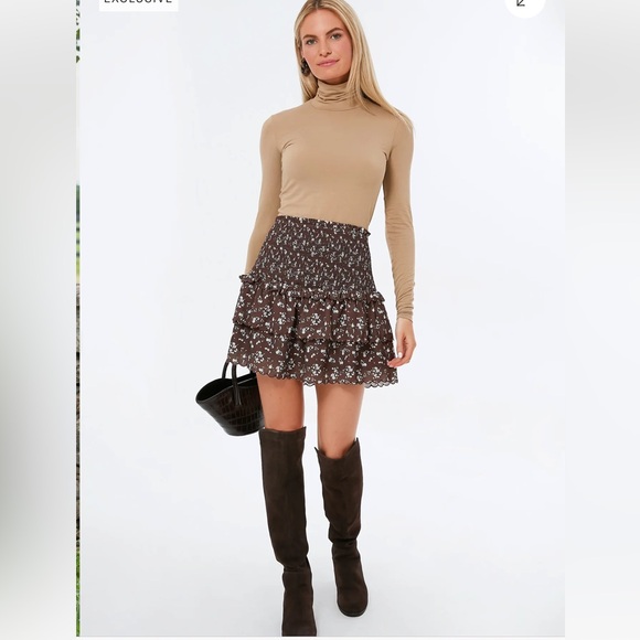 NEW $230 Blondo x Tuckernuck Velma Brown suede OTK riding boot women size - Picture 4 of 9